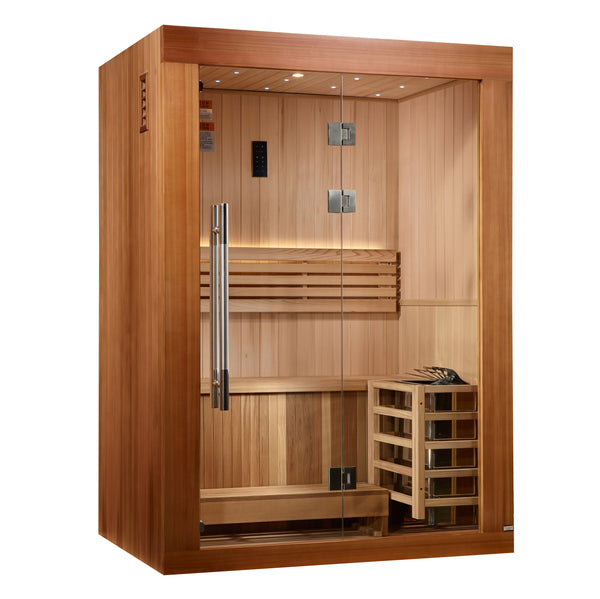 Golden Designs Sundsvall Edition 2 Person Traditional Sauna | GDI-7389-02