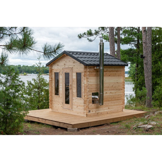 Dundalk Leisurecraft Dundalk Canadian Timber Georgian Cabin Sauna | CTC88W