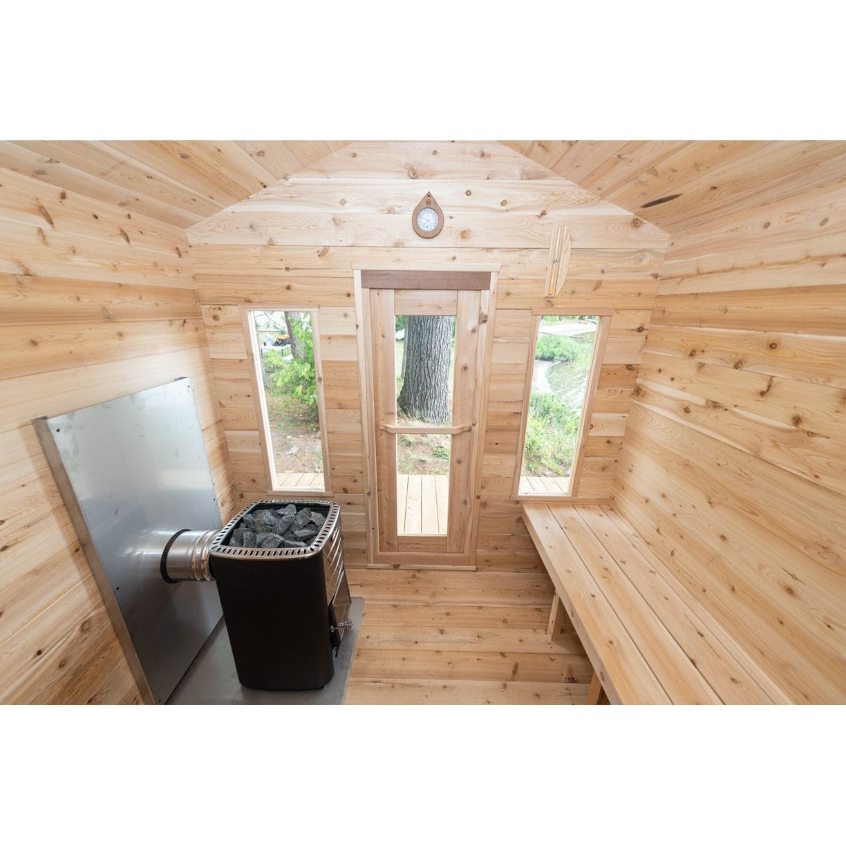 Dundalk Leisurecraft Dundalk Canadian Timber Georgian Cabin Sauna | CTC88W