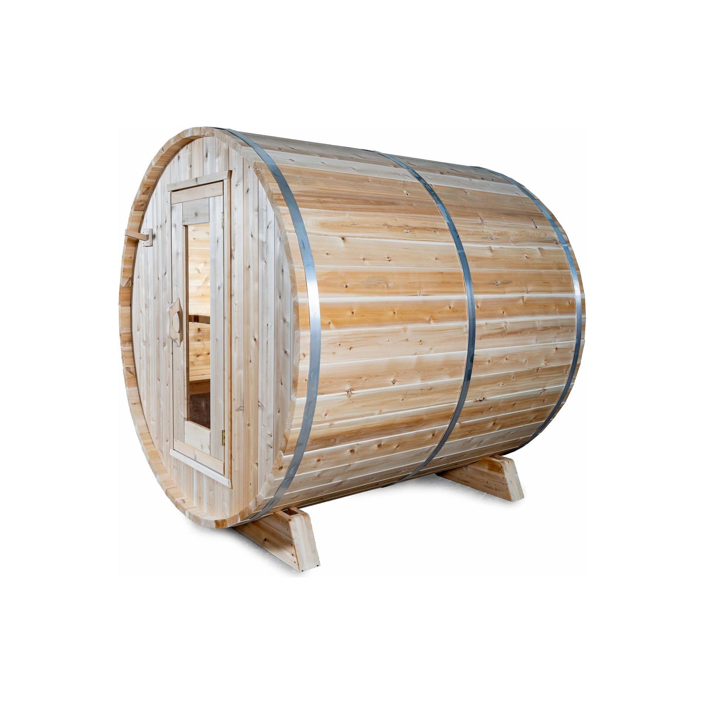 Dundalk Leisurecraft Dundalk Canadian Timber Harmony 4 Person Barrel Sauna | CTC22W