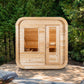 Dundalk Leisurecraft Dundalk Canadian Timber Luna 3 Person Barrel Sauna | CTC22LU