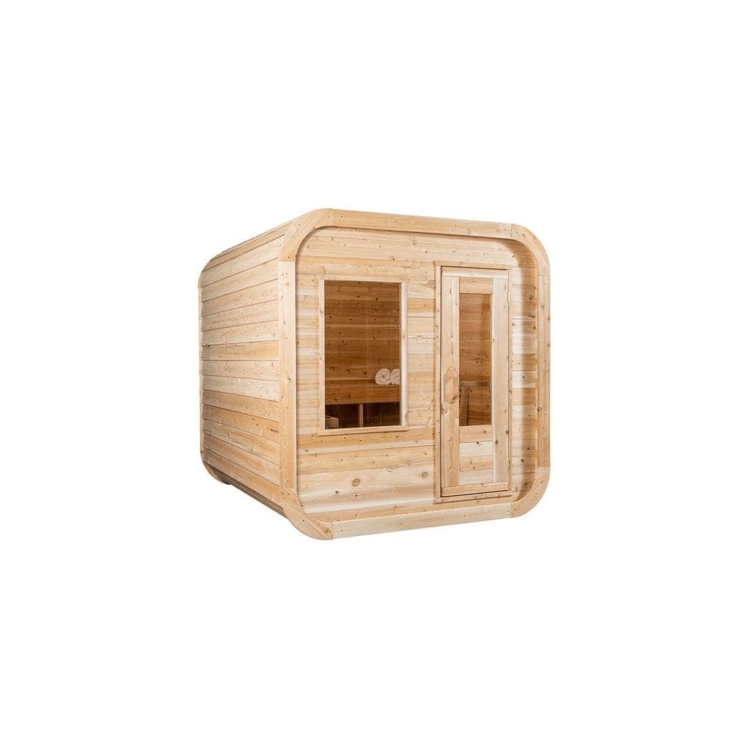 Dundalk Leisurecraft Dundalk Canadian Timber Luna 3 Person Barrel Sauna | CTC22LU