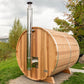 Dundalk Leisurecraft Dundalk Canadian Timber Tranquility 6 Person Barrel Sauna | CTC2345W