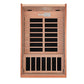 Dynamic Saunas Dynamic Cordoba 2-person Low EMF FAR Infrared Sauna in Canadian Hemlock | DYN-6203-01