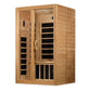 Dynamic Saunas Dynamic Santiago 2-person Low EMF FAR Infrared Sauna in Canadian Hemlock | DYN-6209-01