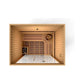 Dynamic Saunas Golden Designs Osla Edition 6 Person Traditional Steam Sauna in Canadian Red Cedar | GDI-7689-01