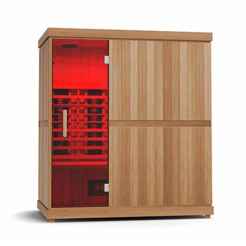 FinnMark Designs Finnmark FD-3 Full-Spectrum 4-Person Home Infrared Sauna FD-KN003