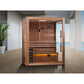 Golden Design Golden Designs Hanko Edition 2 Person Indoor Traditional Steam Sauna in Canadian Red Cedar | GDI-7202-01