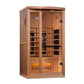 Golden Design Golden Designs 1-2-Person Full Spectrum PureTech™ Near Zero EMF FAR Infrared Sauna with Himalayan Salt Bar in Canadian Hemlock | GDI-8010-02