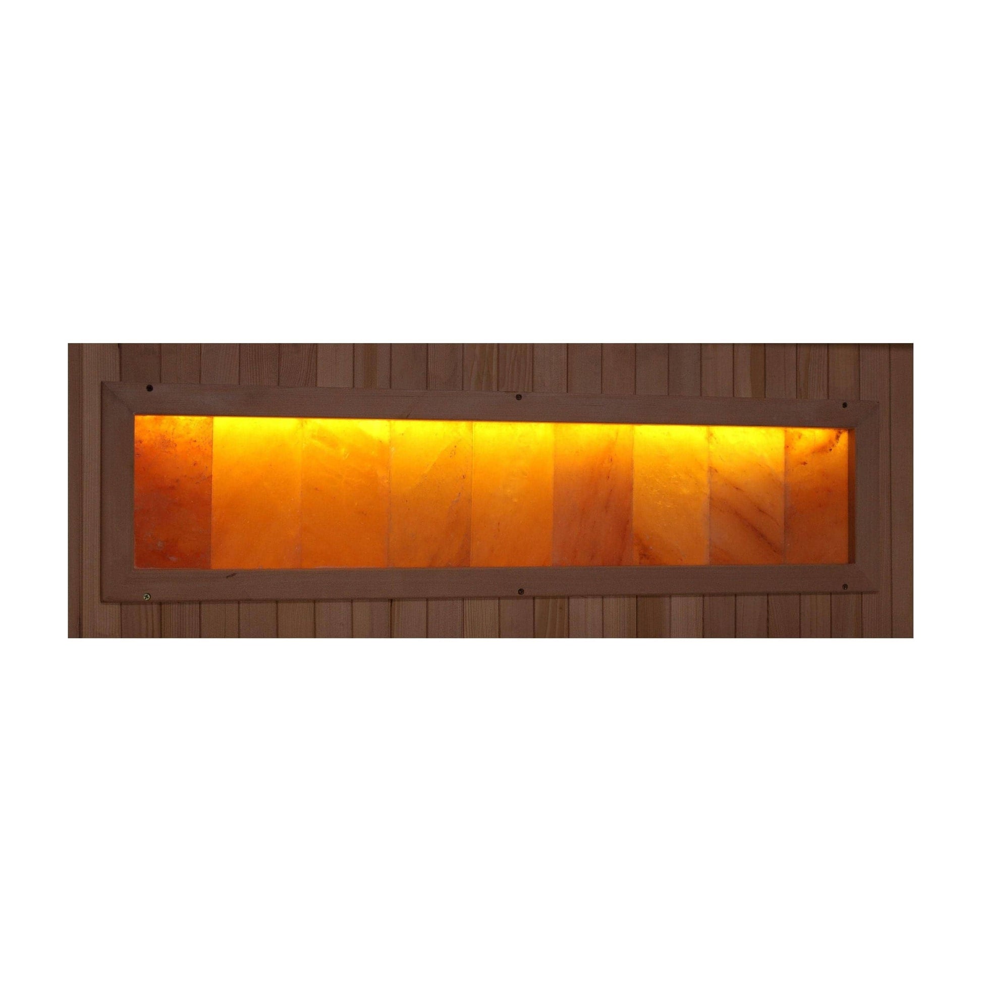Golden Design Golden Designs 2-Person Hotel Edition Full Spectrum PureTech™ Near Zero EMF FAR Infrared Sauna with Himalayan Salt Bar in Canadian Hemlock | GDI-8020-H2
