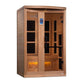 Golden Design Golden Designs 2-Person Hotel Edition Full Spectrum PureTech™ Near Zero EMF FAR Infrared Sauna with Himalayan Salt Bar in Canadian Hemlock | GDI-8020-H2