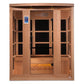 Golden Design Golden Designs 3-Person Hotel Edition Full Spectrum PureTech™ Near Zero EMF FAR Infrared Sauna with Himalayan Salt Bar in Canadian Hemlock | GDI-8030-H3