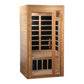 Golden Design Golden Designs Geneva Elite 1-2-person PureTech™ Near Zero EMF FAR Infrared Sauna in Canadian Hemlock | GDI-6106-01 Elite