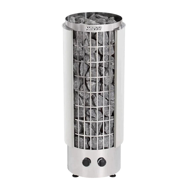 Harvia Harvia - Cilindro Half Series 6kW Stainless Steel Sauna Heater at 240V 1PH HPCS6U1H