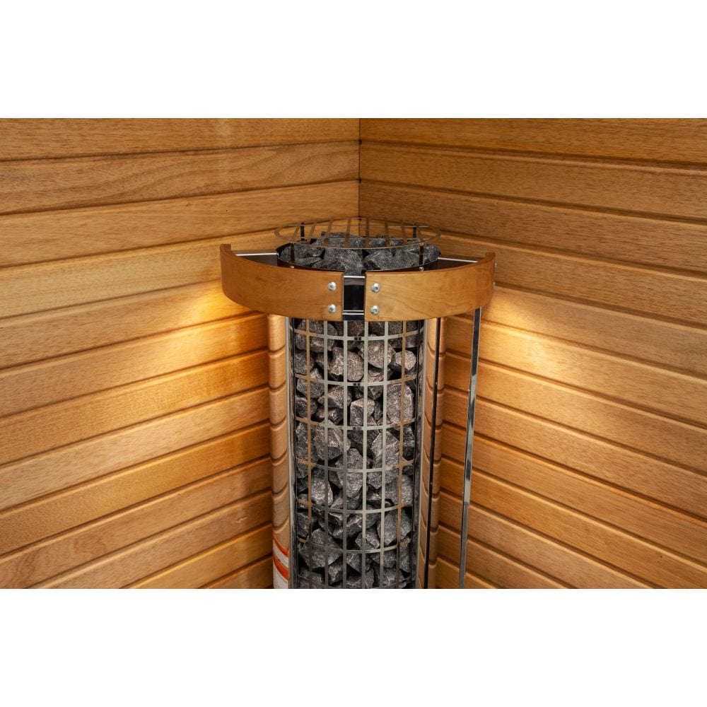 Harvia Harvia - Cilindro Half Series 8kW Stainless Steel Sauna Heater at 240V 1PH HPCS8U1H
