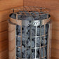 Harvia Harvia Cilindro PC90E - Cilindro Half Series 9kW Stainless Steel Sauna Heater at 240V 1PH HPCS9U1H