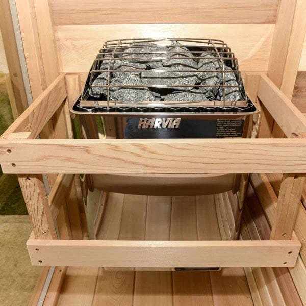Electric Heater - Harvia Electric Sauna Heater - Kip Series 6kW Stainless Steel Sauna Heater At 208V 3PH