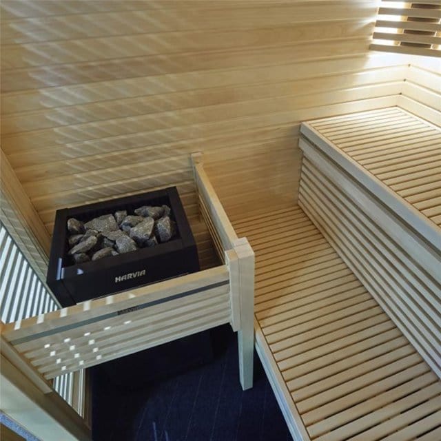 Harvia Harvia Electric Sauna Heater - Virta Combi Series 9.0kW Sauna Heater at 240V 1PH | HL9U1SA HL9U1SA