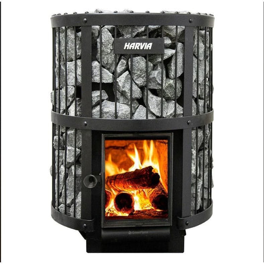 Harvia Harvia Sauna Stove - GreenFlame Series 15.9kW Wood Sauna Stove | WK200LD WK200LD