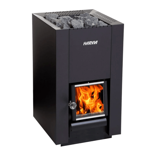 Harvia Linear Series, 26.1kW, Wood Sauna Stove | WK200C WK200C