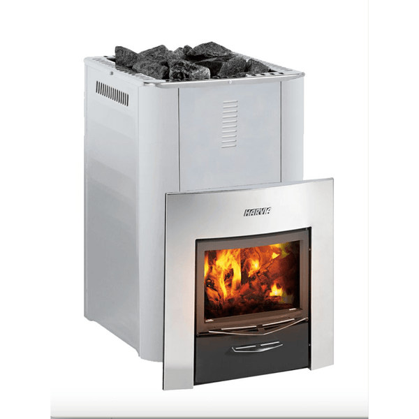 Harvia Pro Series, 31kW, Wood Sauna Stove, Duo Lux Steel | WK360SLUX WK360SLUX