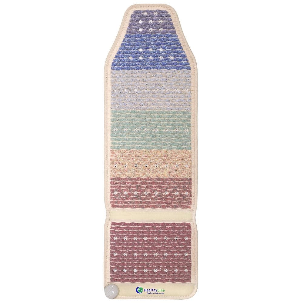 HealthyLine Rainbow Chakra Mat™ Chair 5718 Firm - Photon PEMF InframMat Pro® RW-ch-Chair-5718-PhP