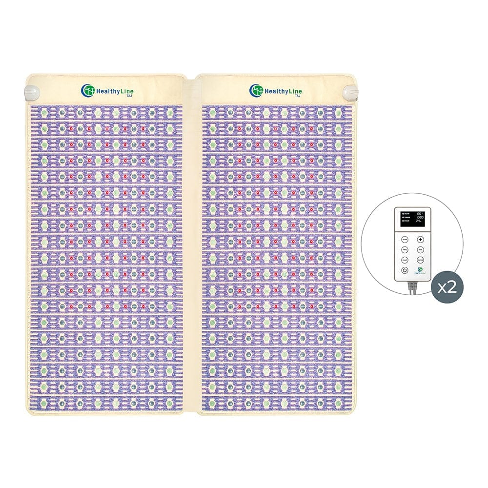 HealthyLine TAJ-Mat™ King 8076 Firm - Photon PEMF Split Inframat Pro® TAJ-K-PhP-Split