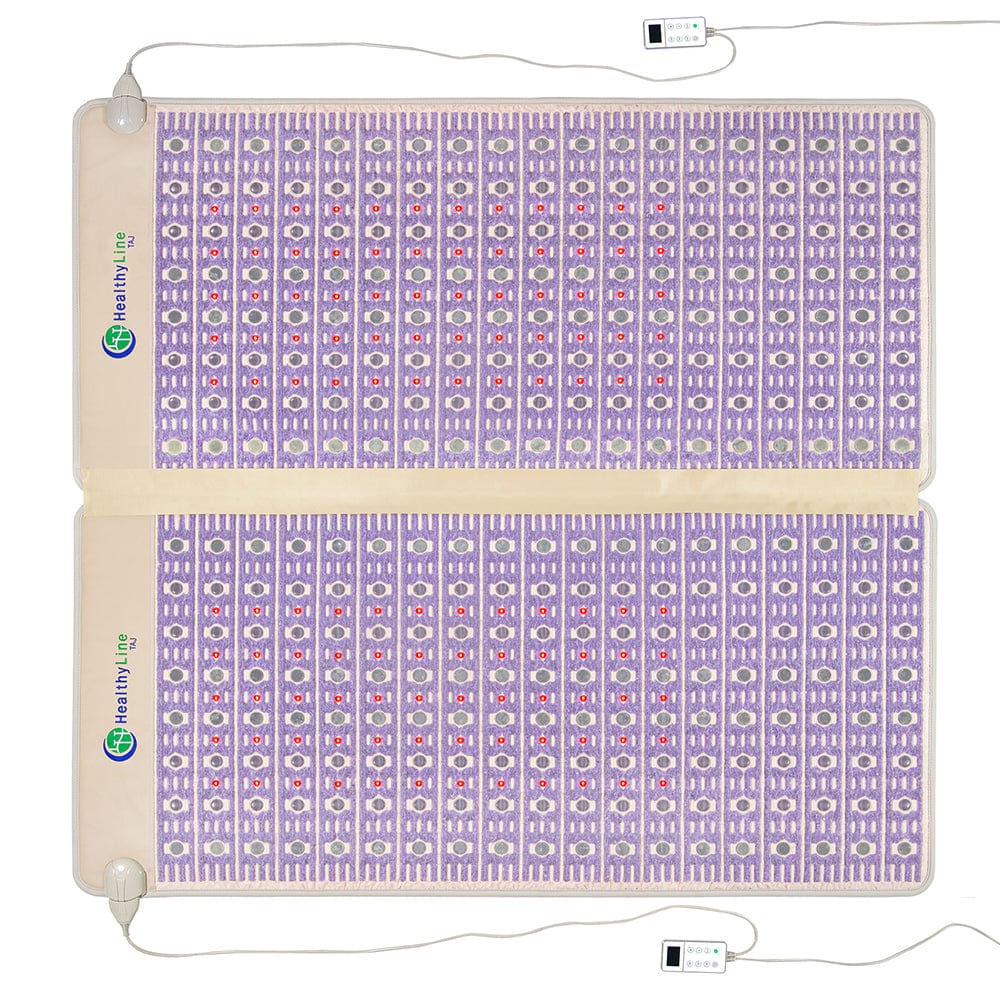 HealthyLine TAJ-Mat™ King 8076 Firm - Photon PEMF Split Inframat Pro® TAJ-K-PhP-Split