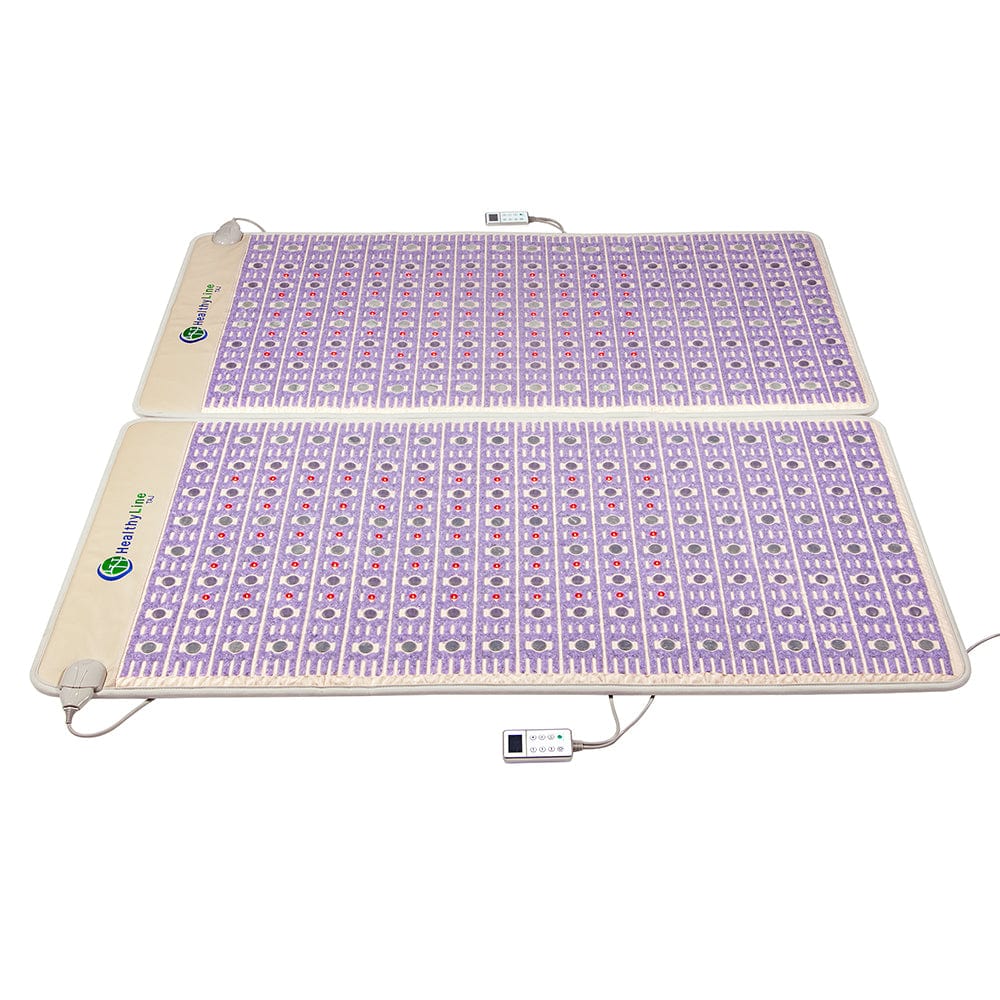 HealthyLine TAJ-Mat™ King 8076 Firm - Photon PEMF Split Inframat Pro® TAJ-K-PhP-Split