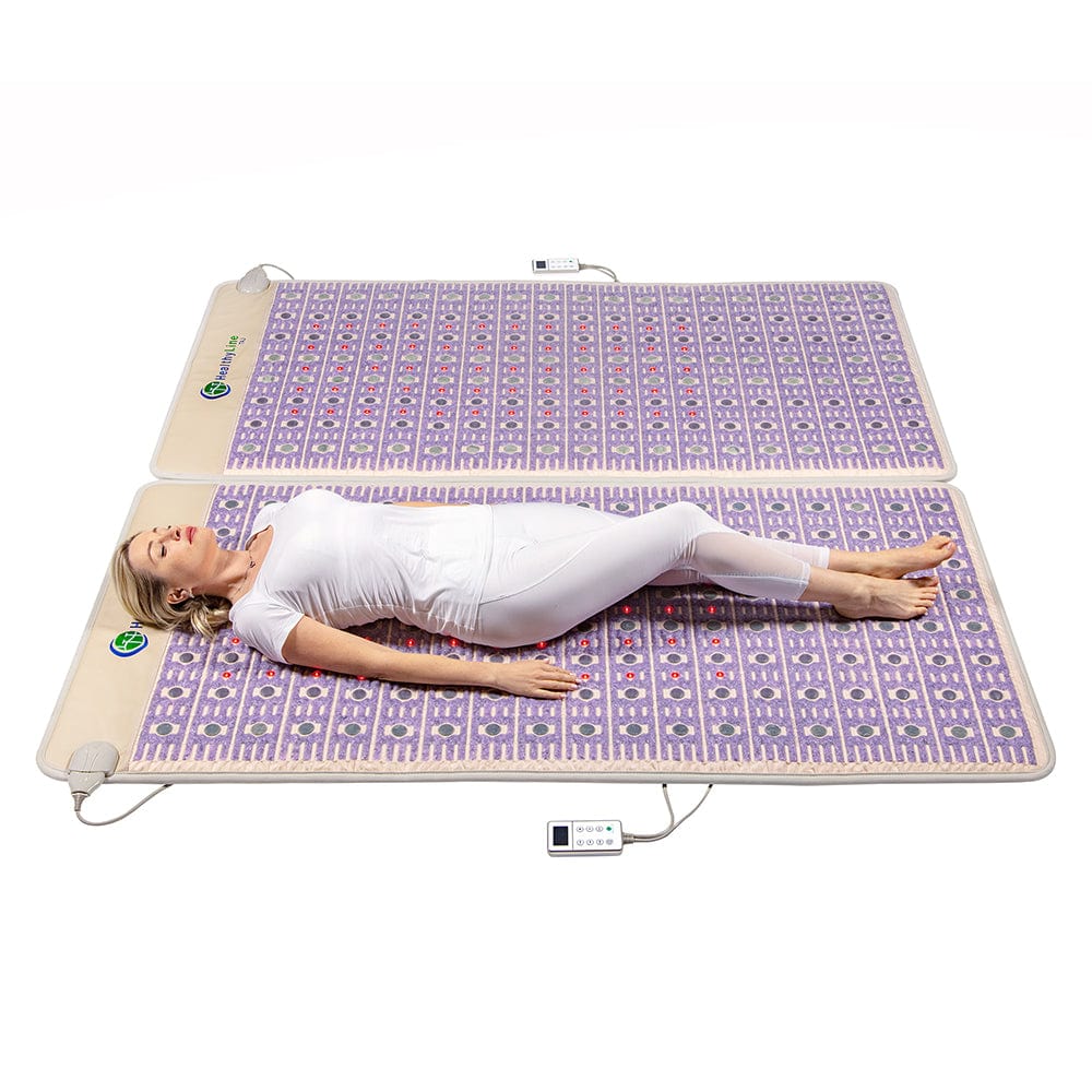 HealthyLine TAJ-Mat™ King 8076 Firm - Photon PEMF Split Inframat Pro® TAJ-K-PhP-Split