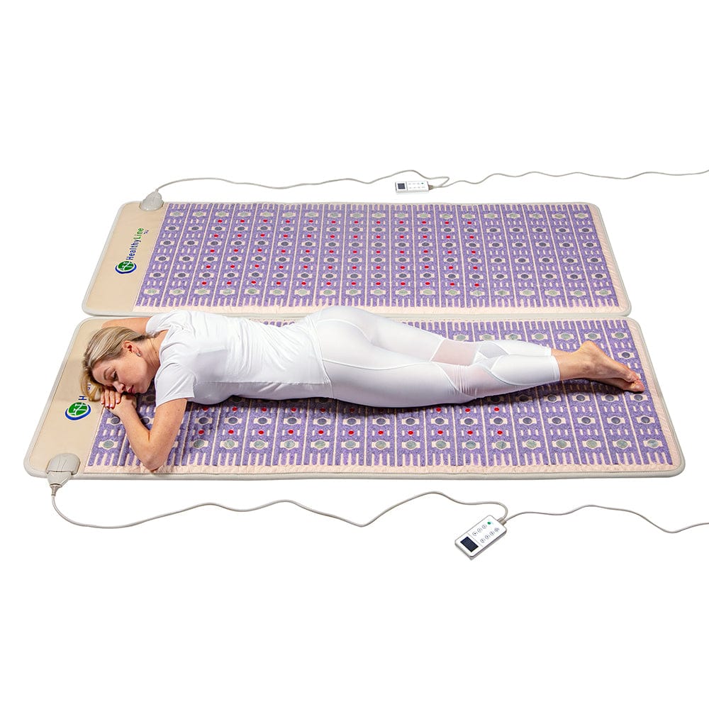 HealthyLine TAJ-Mat™ Queen 8060 Firm - Photon PEMF Split Inframat Pro® TAJ-Q-PhP-Split