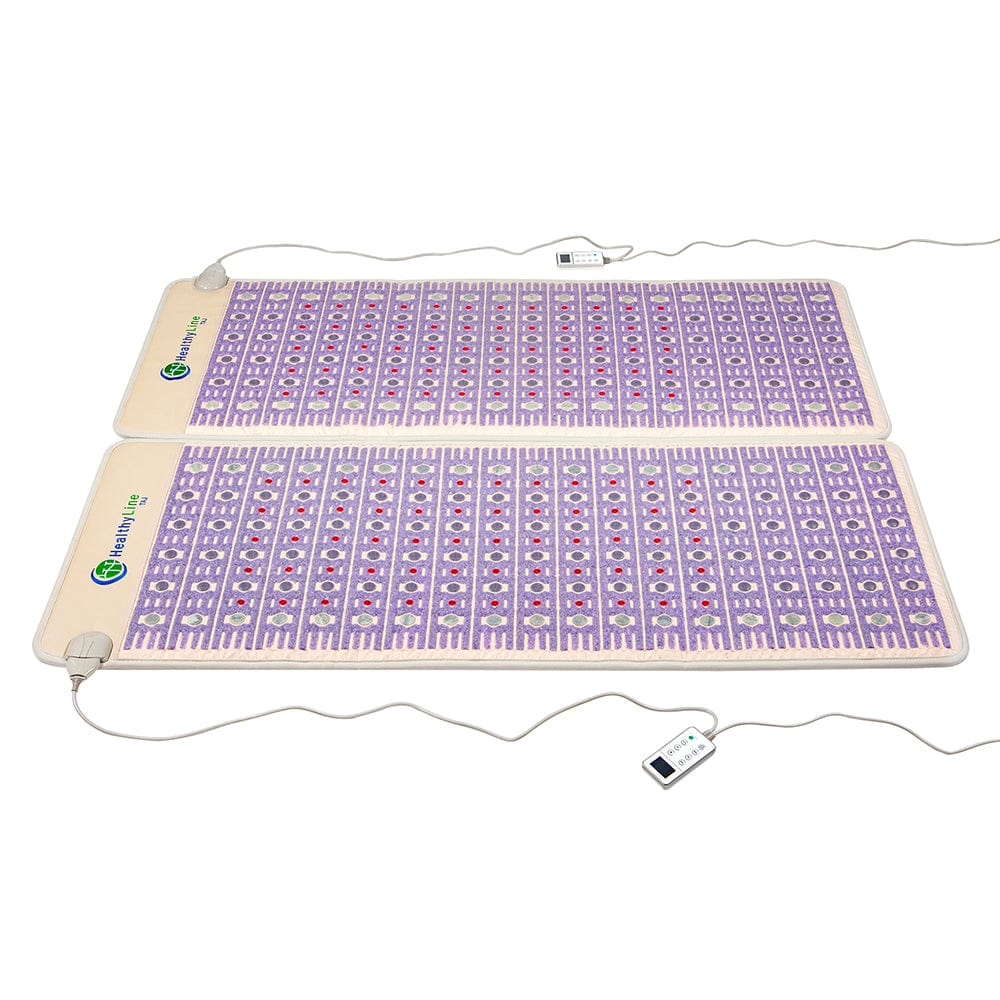 HealthyLine TAJ-Mat™ Queen 8060 Firm - Photon PEMF Split Inframat Pro® TAJ-Q-PhP-Split