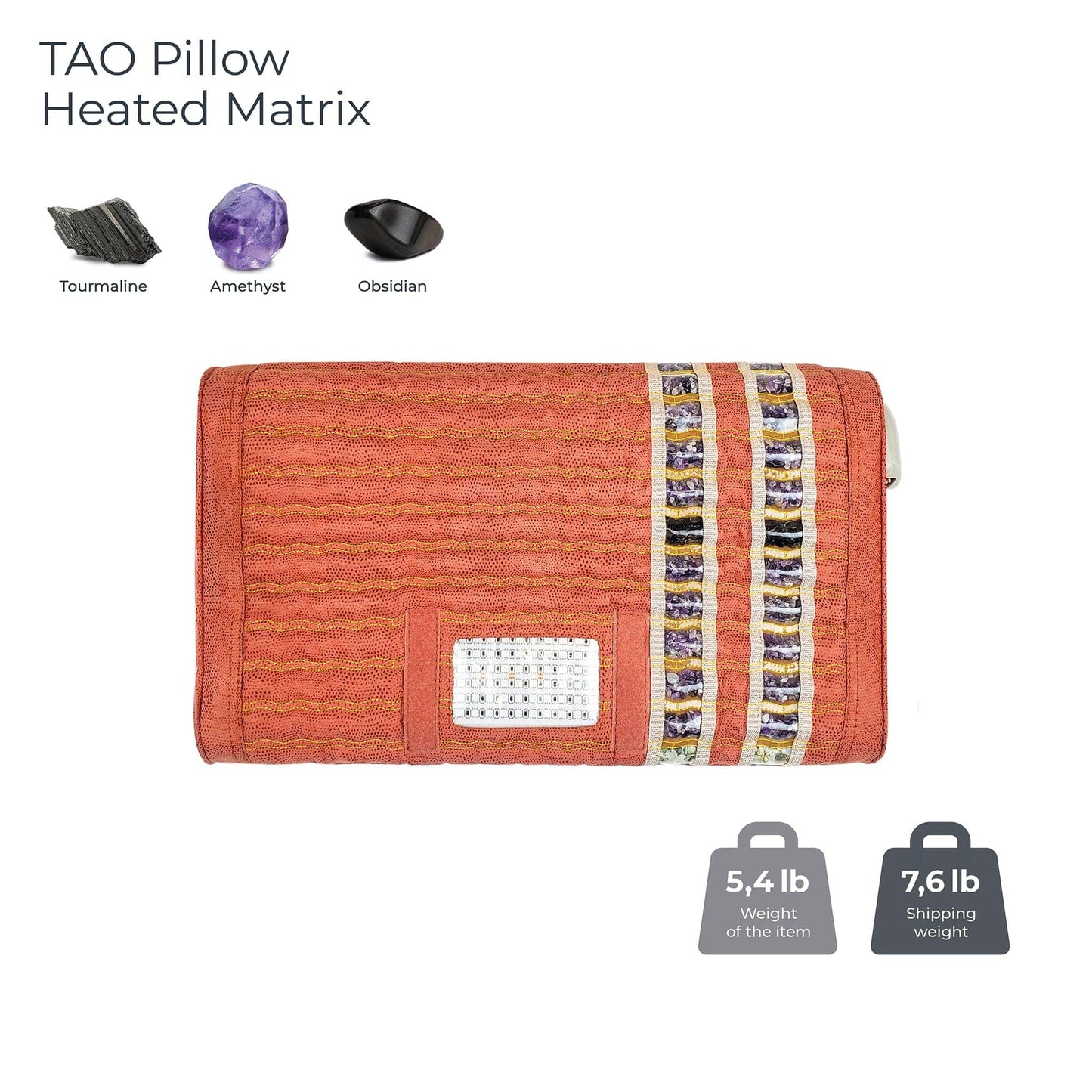 HealthyLine TAO-Mat® Pillow Soft – Photon Matrix PEMF InfraMat Pro® 02-TAO-Plw-mxPhP-H