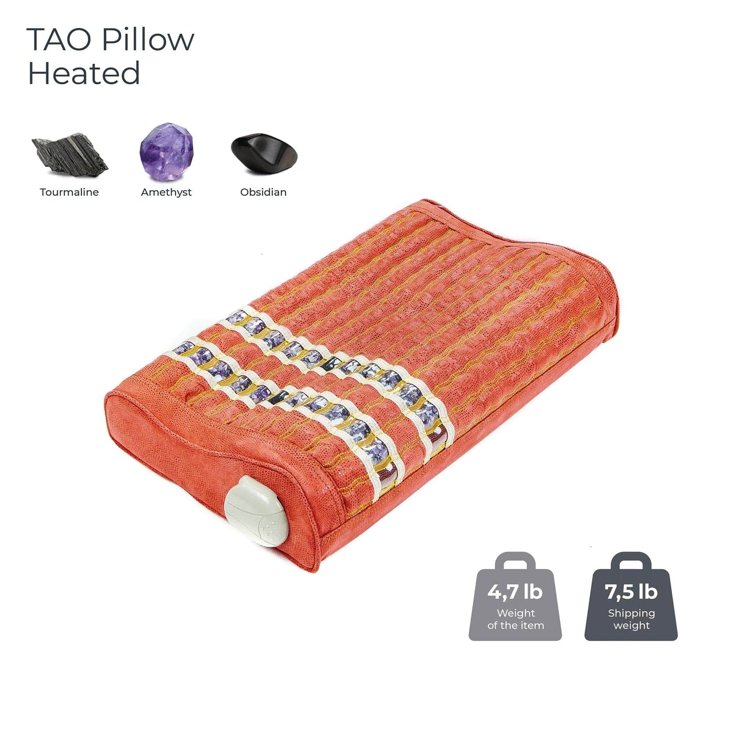 HealthyLine TAO mat Pillow with Heat 02-TAO-Plw-H