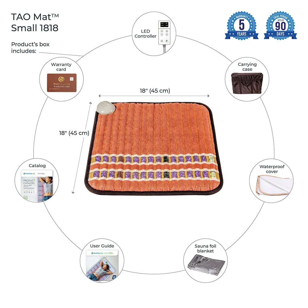 HealthyLine TAO-Mat® Small 1818 Soft InfraMat Pro® TAO-1818