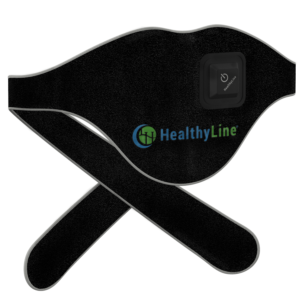 HealthyLine Portable Heated Gemstone Pad - Neck Model with Power-bank Portable-AT-Neck