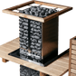 Huum Huum Embedding Flange for Cliff/Steel Series Sauna Heaters