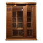 Maxxus Maxxus 3-Person Near Zero EMF (Under 2MG) FAR Infrared Sauna in Canadian Red Cedar MX-K306-01-ZF CED MX-K306-01-ZF CED