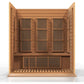 Maxxus Maxxus 3-Person Near Zero EMF (Under 2MG) FAR Infrared Sauna in Canadian Red Cedar MX-K306-01-ZF CED MX-K306-01-ZF CED