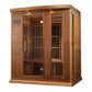 Maxxus Maxxus 3-Person Near Zero EMF (Under 2MG) FAR Infrared Sauna in Canadian Red Cedar MX-K306-01-ZF CED MX-K306-01-ZF CED