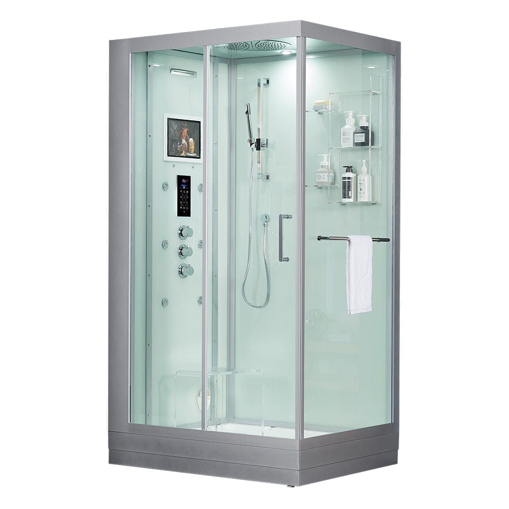 maya bath Platinum Lucca Steam Shower - White 206