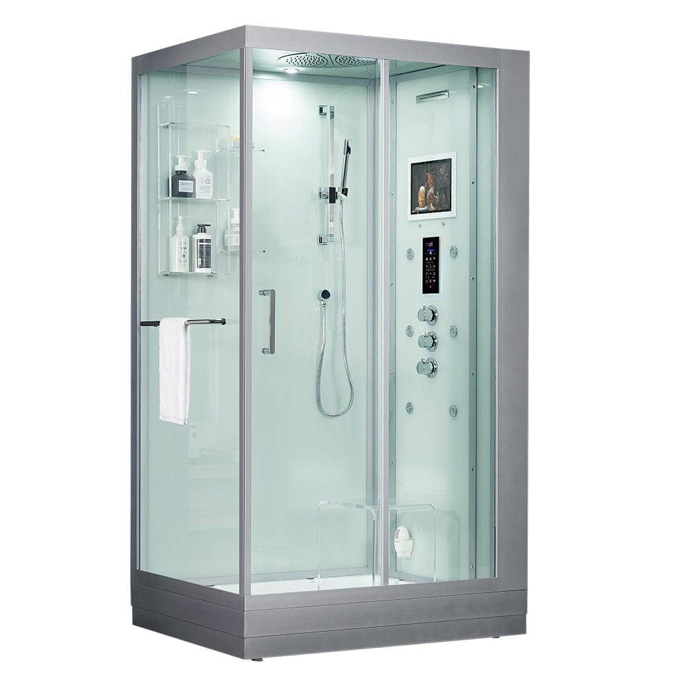 maya bath Platinum Lucca Steam Shower - White 204