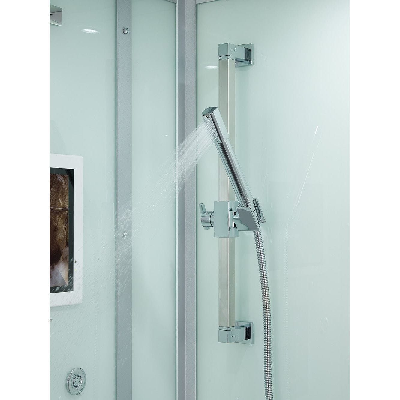 maya bath Platinum Arezzo Steam Shower - White