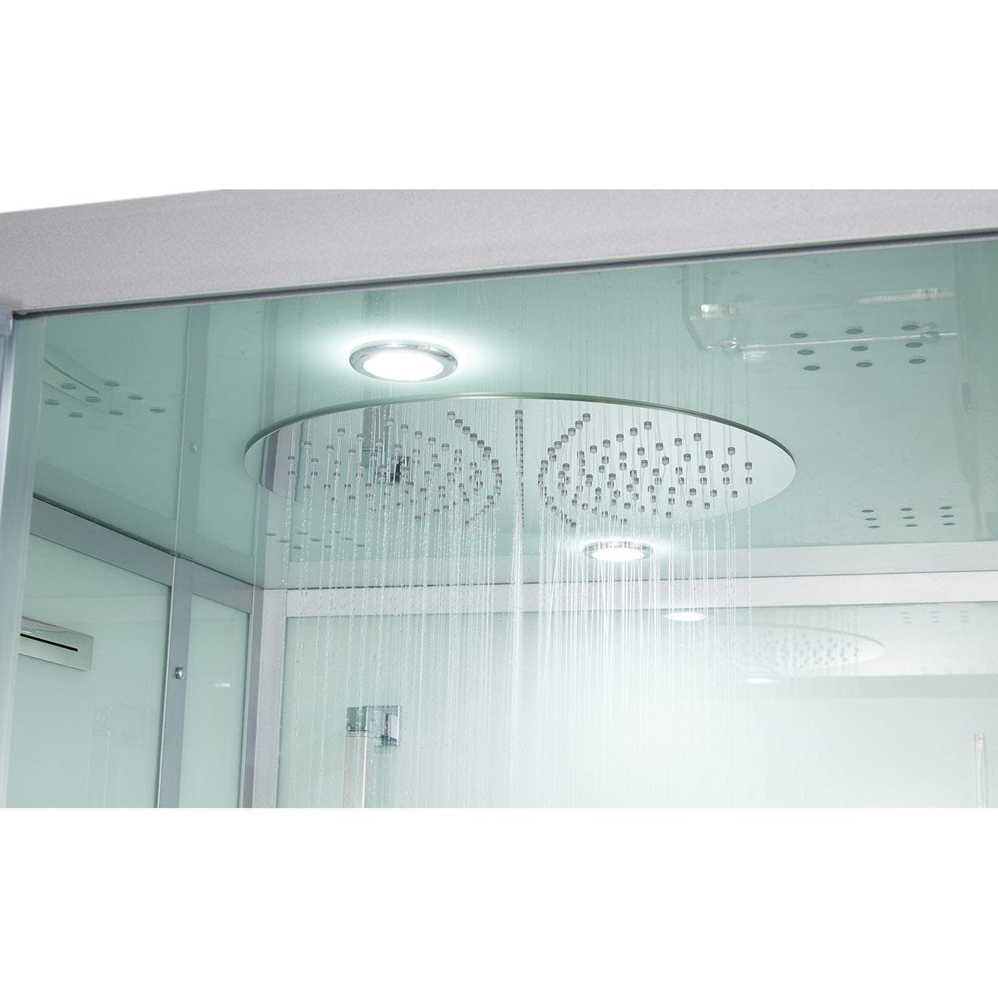 maya bath Platinum Arezzo Steam Shower - White