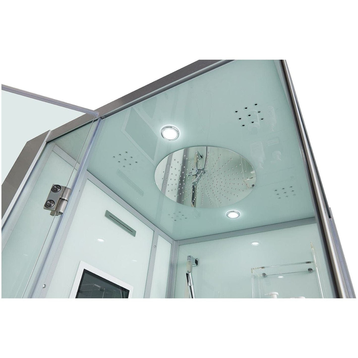 maya bath Platinum Arezzo Steam Shower - White