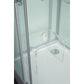 maya bath Platinum Lucca Steam Shower - White
