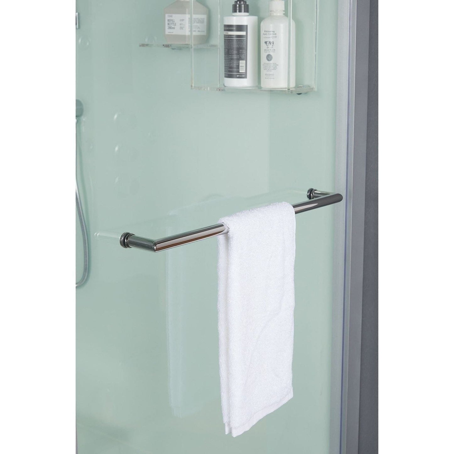 maya bath Platinum Lucca Steam Shower - White