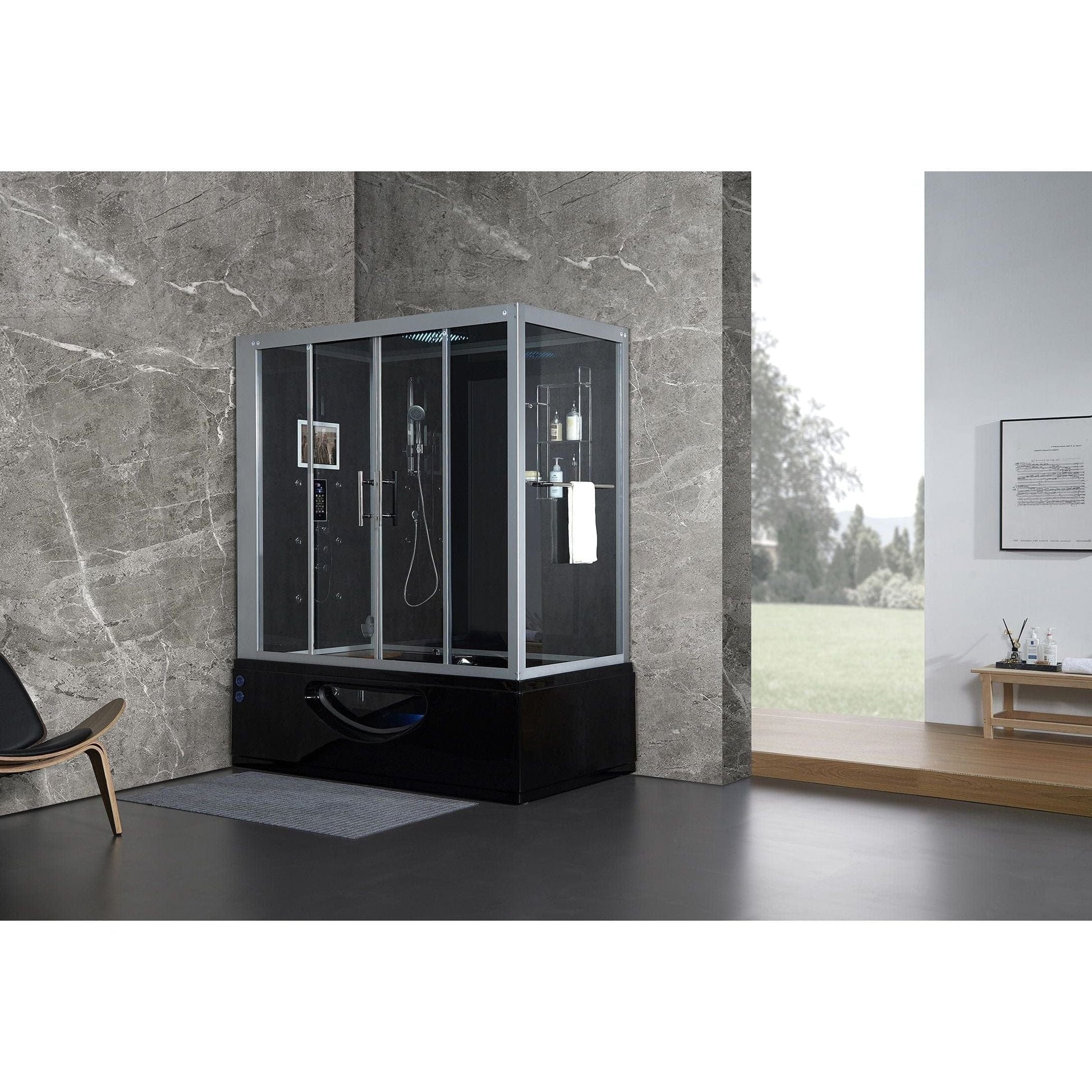 maya bath Platinum Catania Steam Shower 110