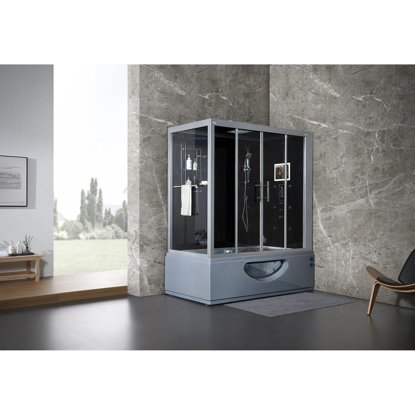 maya bath Platinum Catania Steam Shower 107