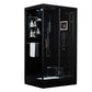 maya bath Platinum Lucca Steam Shower - Black 205